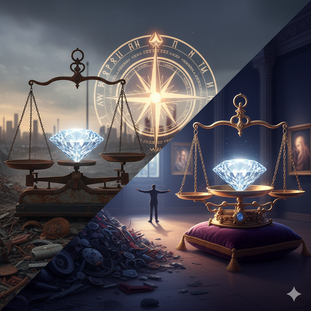 YANLIŞ YERDEKİ MÜCEVHER: DEĞERİNİZİN "COĞRAFYASI" VE RUHSAL KONUMLANMA 💎📍⚖️