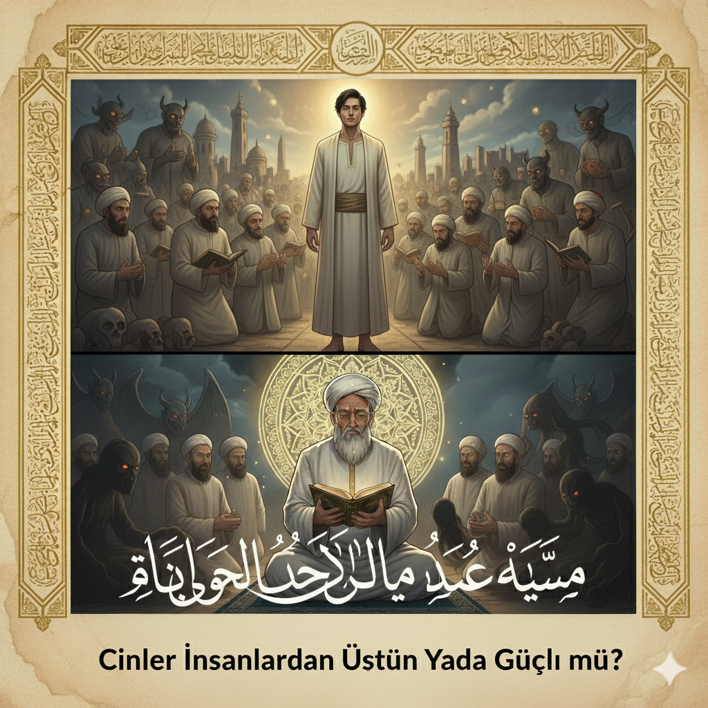 Cinler İnsanlardan Üstün Yada Güçlü mü?