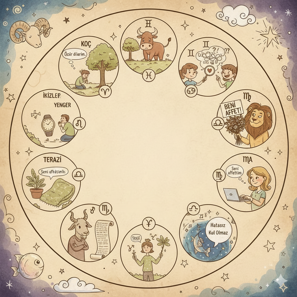 Burçlar Nasıl Özür Diler?