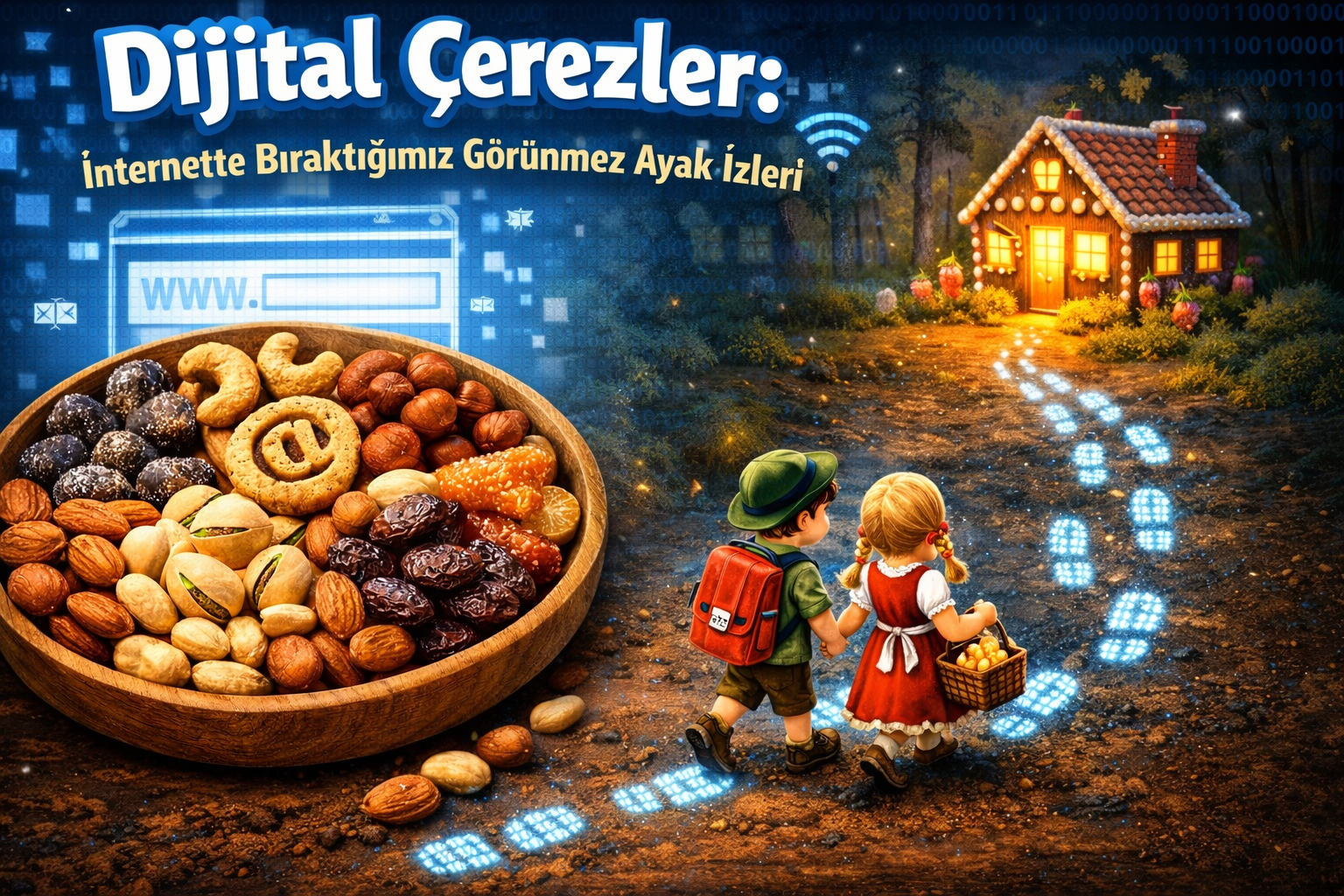 Dijital Çerezler: İnternette Bıraktığımız Görünmez Ayak İzleri